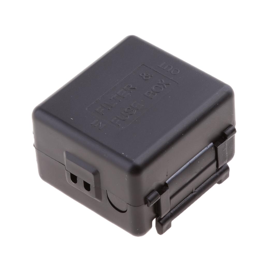 AC 220V Multifunction Wireless Remote Control Switch Relay For Lamp Lock Black