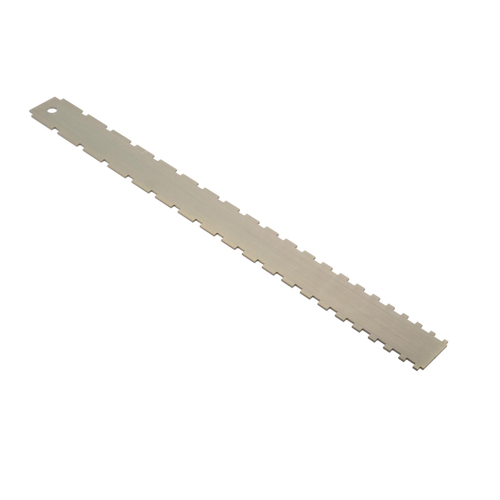Guitar Neck Notched Straight Edge Luthiers Tool for Most of Guitars Fretboards and Frets