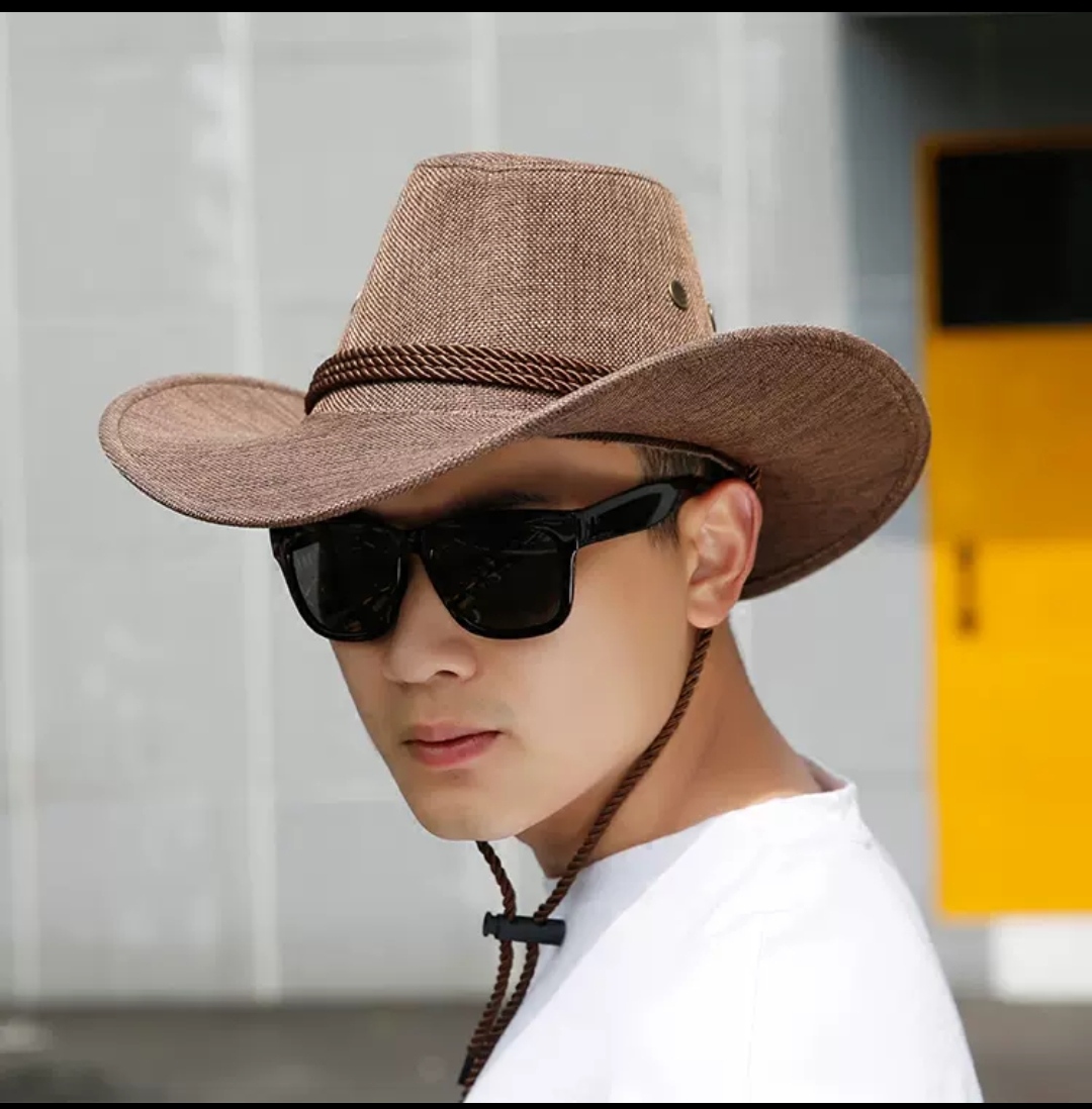 Nón mũ cao bồi nam nữ vành cong y hình. Chất liệu bố line. * Nón mũ cao bồi dành cho cả nam và nữ với thiết kế vành cong y hình. * Chất liệu của nón là bố line dona25060601