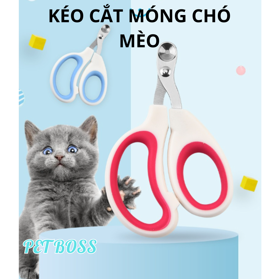 KÉO CẮT MÓNG CHUYÊN NGHIỆP CHO CHÓ MÈO THÚ CƯNG (Màu giao ngẫu nhiên)