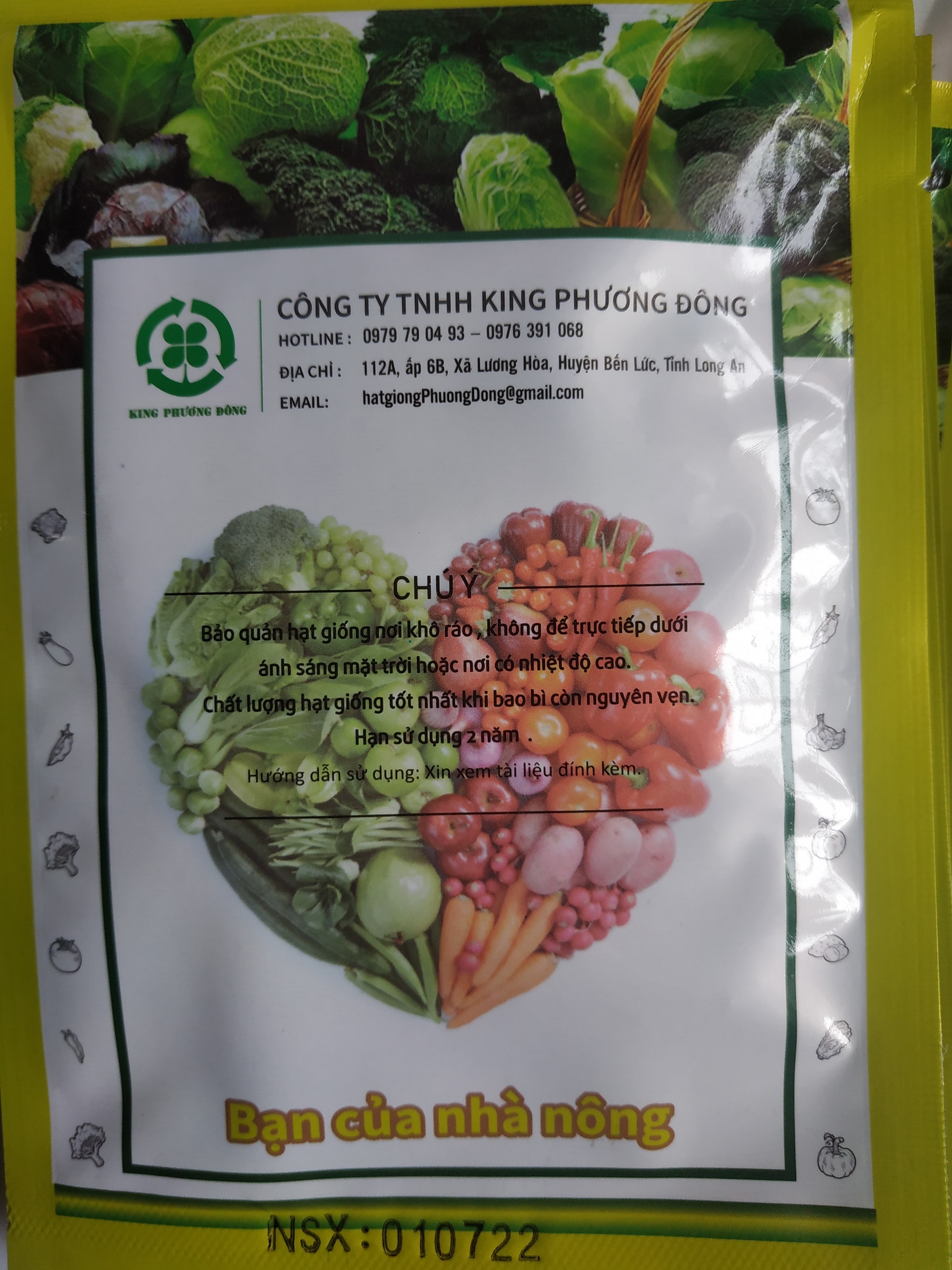 Combo 5 gói Hạt giống ĐẬU BẮP CAO SẢN  - gói 20 gram