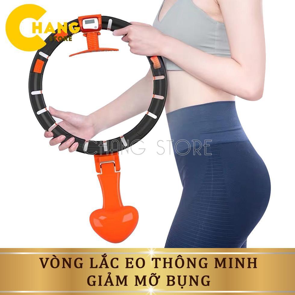 Vòng Lắc Eo Thông Minh Giảm Mỡ Bụng Có Thể Điều Chỉnh Kích Thước - Loại Xịn