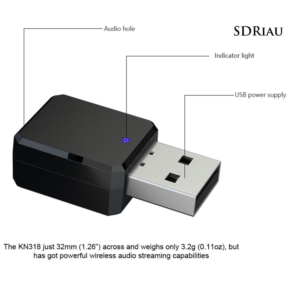 Bộ Chuyển Đổi Âm Thanh Bluetooth 5.0 Xpq330 2 Trong 1 Cho Xe Hơi