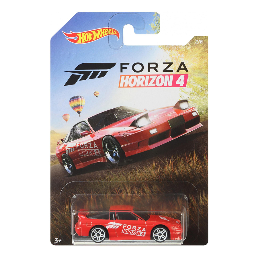 Siêu Xe Hot Wheels Thể Thao Forza 96 Nissan 180Sx Type X GBB66/GDG44