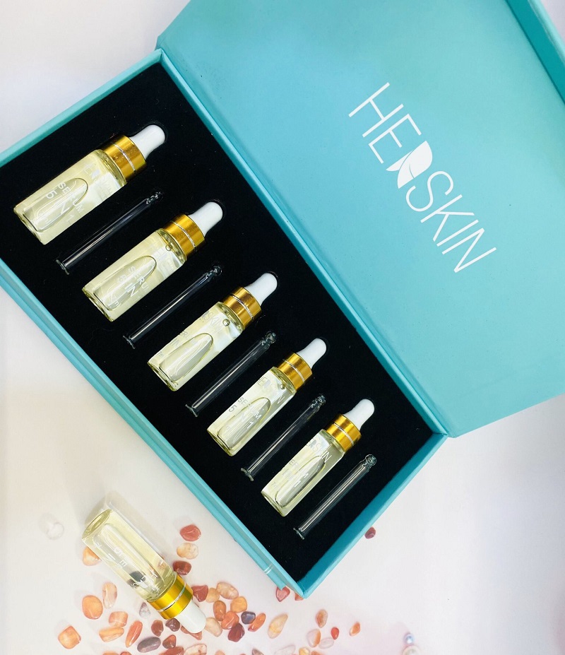 Bộ 5 Chai Serum 5in1 Herskin Tái Sinh Làn Da, Căng Bóng, Trắng Sáng Tự Nhiên