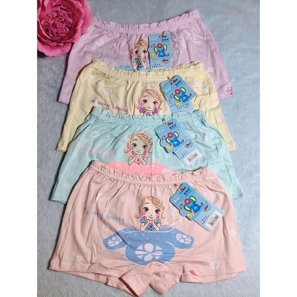 Quần chip đùi cotton kháng khuẩn cho bé gái từ 8 - 35 kg