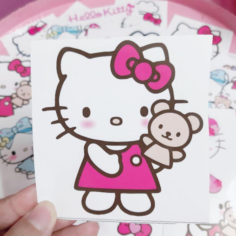 DECAL DÁN Ổ ĐIỆN/NÓN/ĐỒ DÙNG KITTY HOUSE