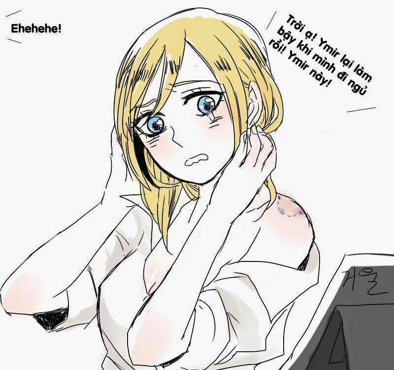 đại chiến titan - doujinshi về các cô gái chapter 25 2