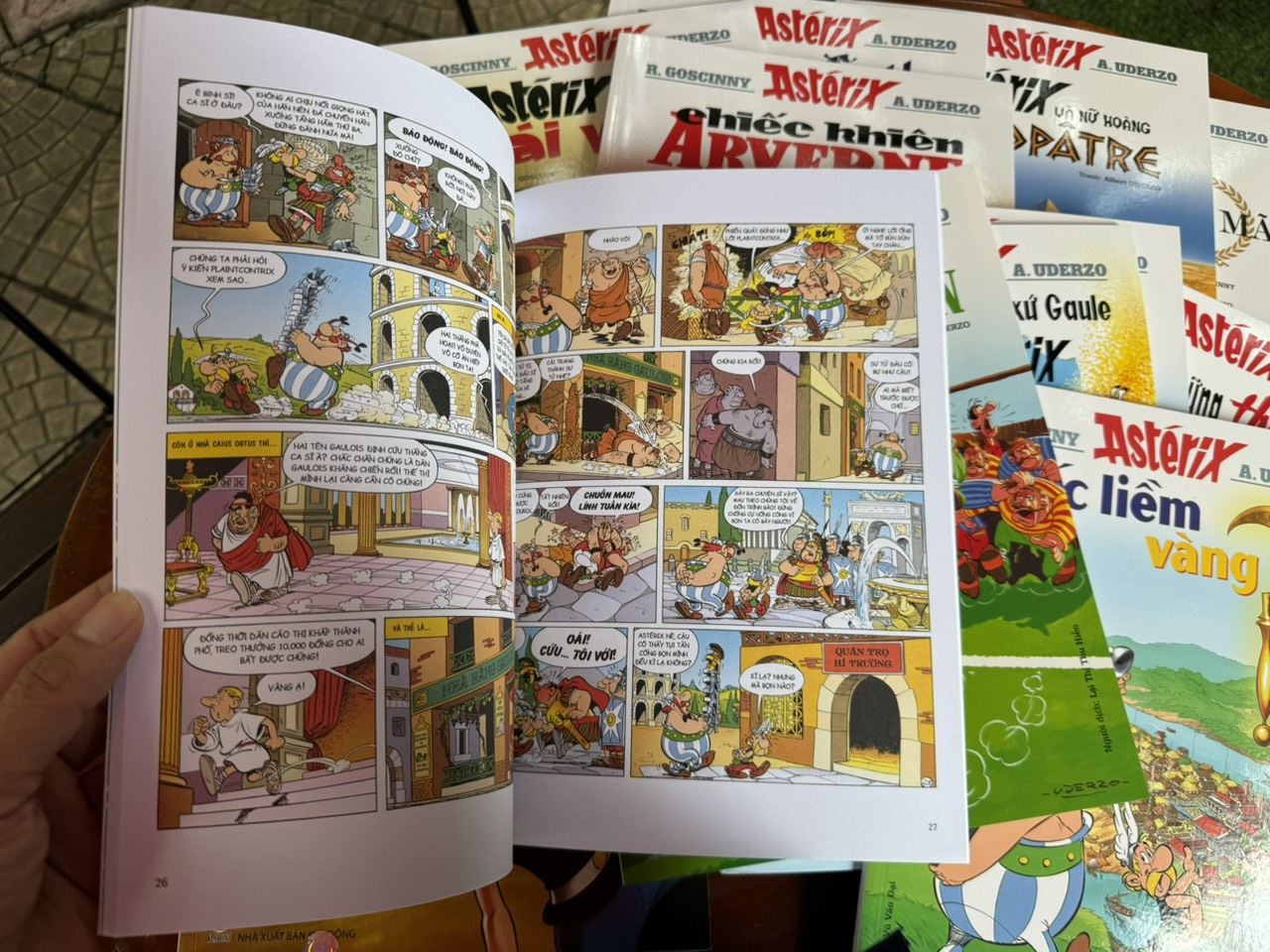 [Combo 14 Cuốn – In màu toàn bộ] NHỮNG CUỘC PHIÊU LƯU CỦA ASTÉRIX – NXB Kim Đồng