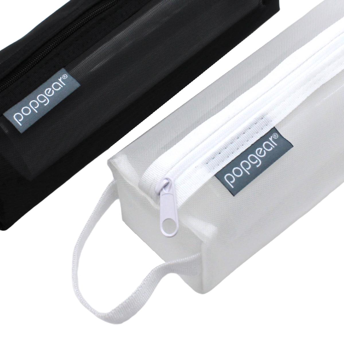 Bóp Viết Lưới Vuông - popgear 81222 - Màu Đen