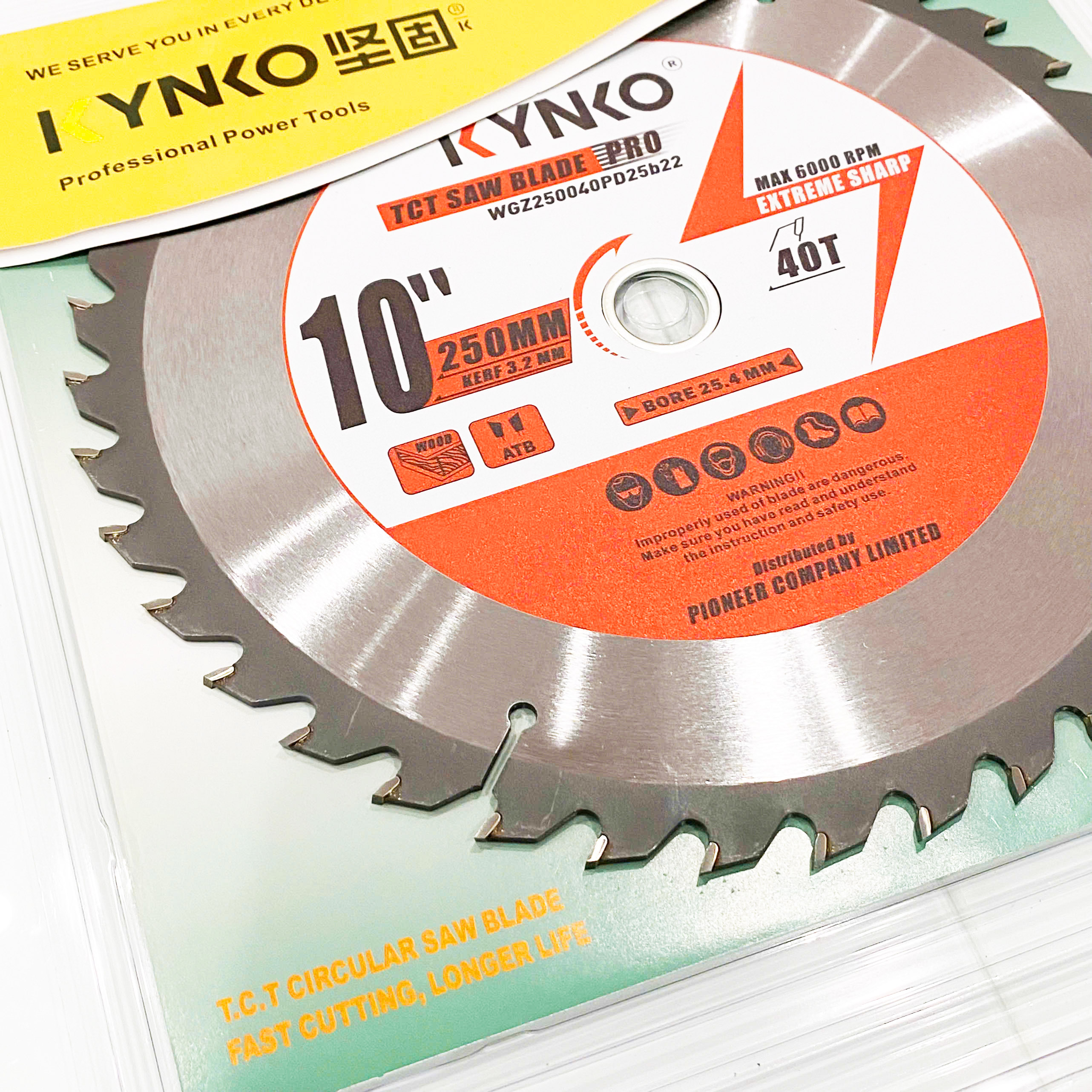 LƯỠI CƯA GỖ 40 RĂNG KYNKO WGZ250040PD25b22 CHÍNH HÃNG GIÁ TỐT