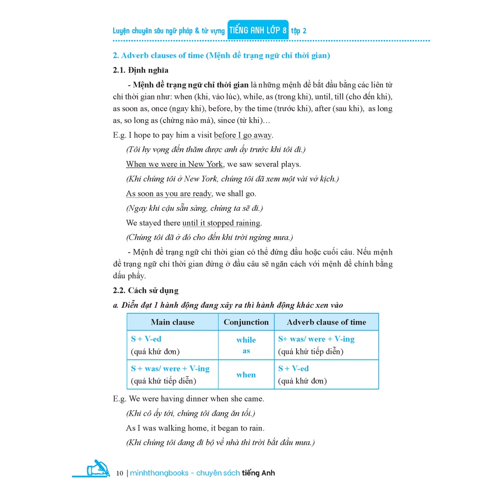 Sách - GLOBAL SUCCESS - Luyện chuyên sâu ngữ pháp và từ vựng tiếng anh lớp 8 tập 2 - MT