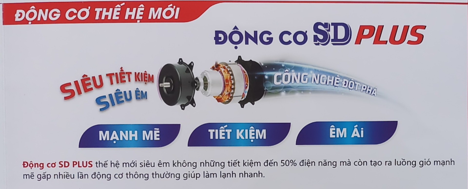 Quạt điều hòa không khí Rapido TURBO 3000M (Điều khiển cơ) (Có thể lắp thêm tấm lọc nano) - Hàng Chính Hãng