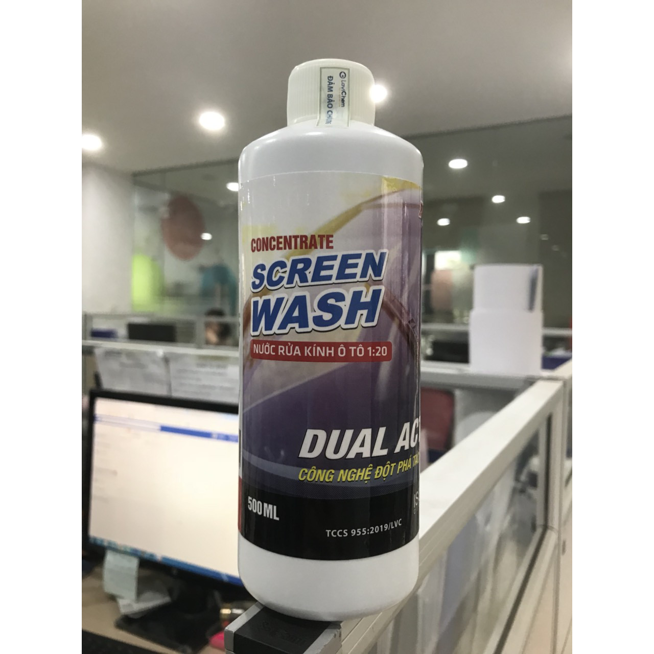 Nước rửa kính ô tô ĐẬM ĐẶC FOCAR Concentrate Screen Wash 500ml - Tỷ lệ pha 1:20