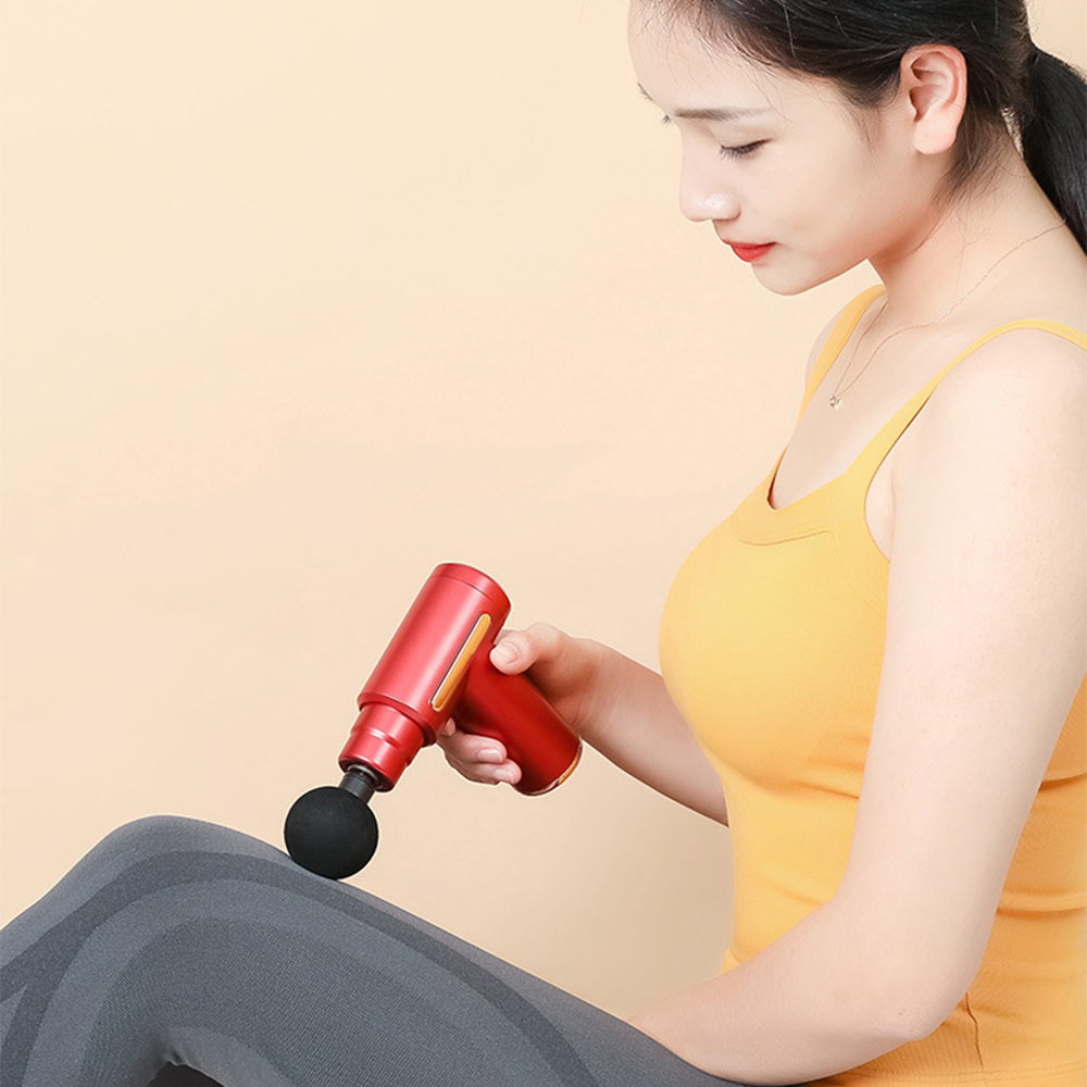 Máy mát xa cầm tay mini Massage Gun GoodFit GF212MG