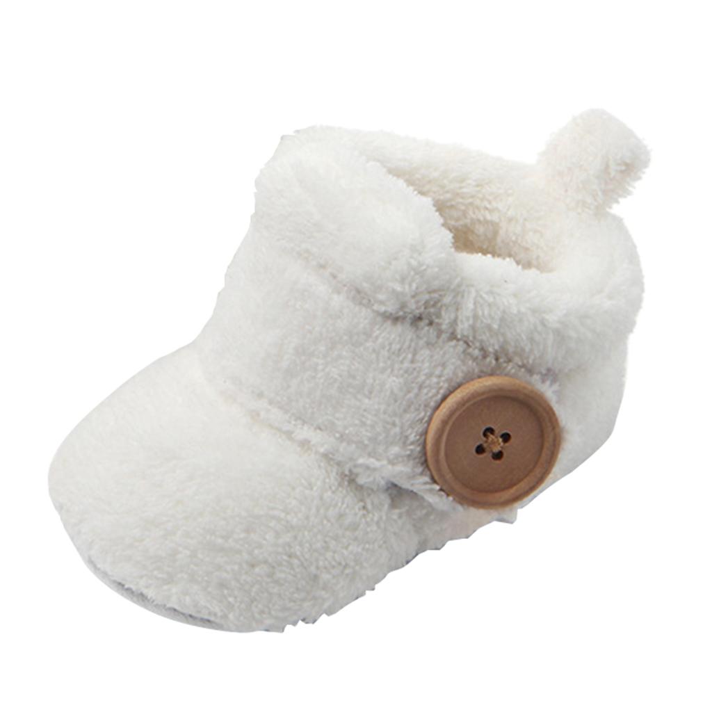 Baby Soft Cloth Sole Shoes Winter Warm Toddler Shoes