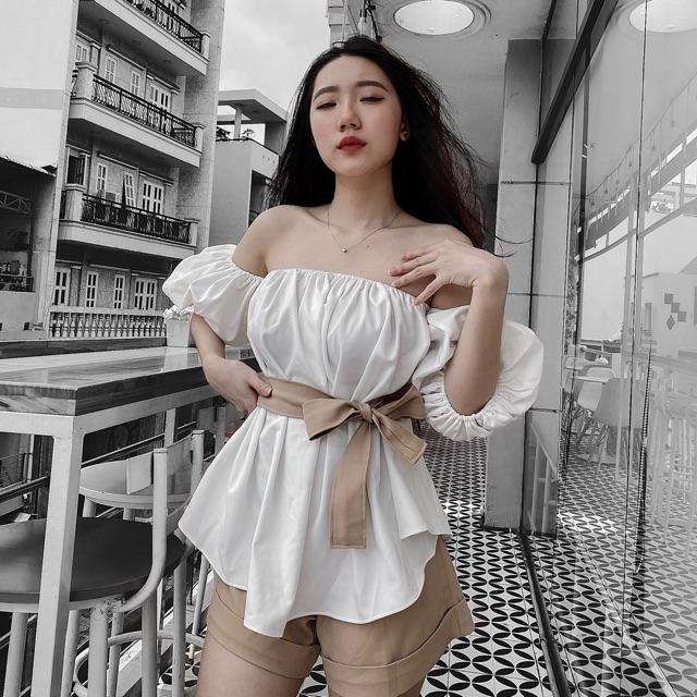 Set áo quần nâu