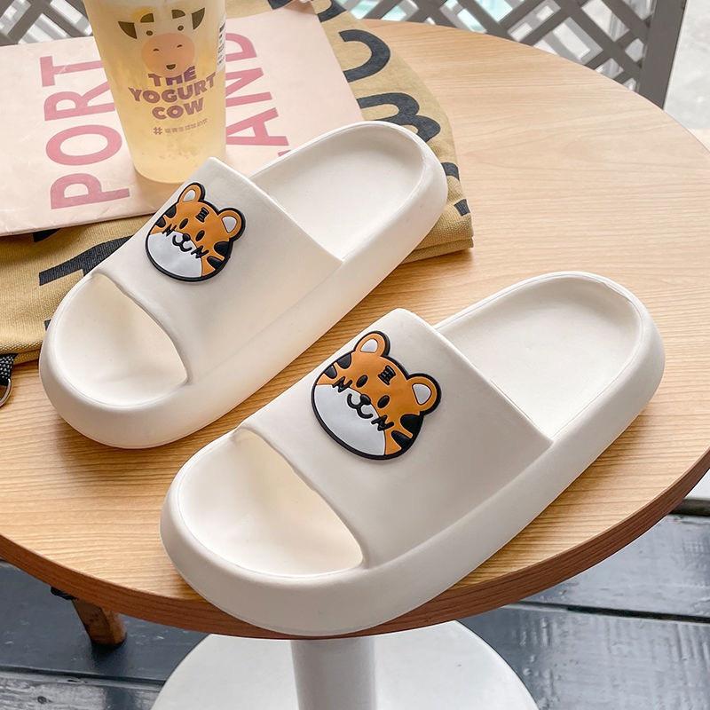 Dép Quai Ngang Hình Hổ Siêu Cute Chất Liệu Cao Su Non Cao Cấp, Đế Chắc Chắn, Dẻo Dai, Giúp Tăng 3Cm 024