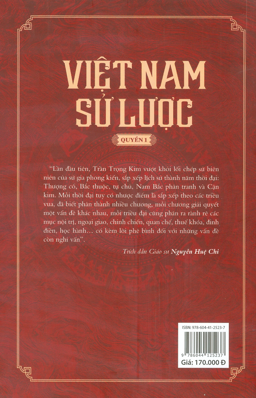 Việt Nam Sử Lược - Quyển 1