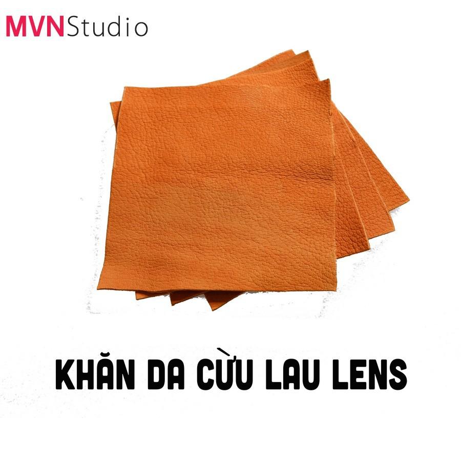 Khăn da cừu vệ sinh lens, lau ống kính máy ảnh, điện thoại (da cừu thật 100%)