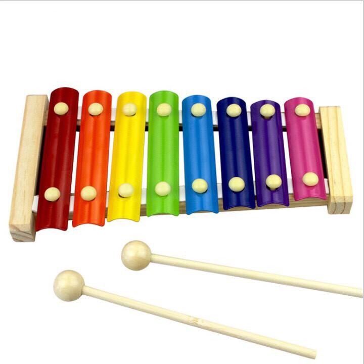 Đồ Chơi Âm Nhạc - Bộ Nhạc Cụ Đàn Gỗ Cho Bé