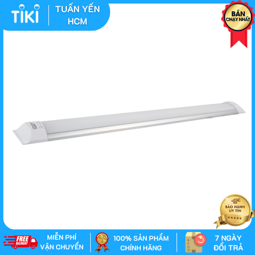 Bộ đèn LED bán nguyệt Rạng Đông M26 1200/40W dài 1m2 ánh sáng trắng/vàng/3 màu - Hàng chính hãng