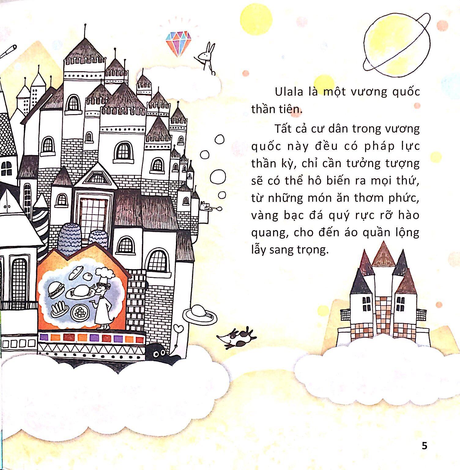 Sách Hoàng Tử Bé Vương Quốc Ulala