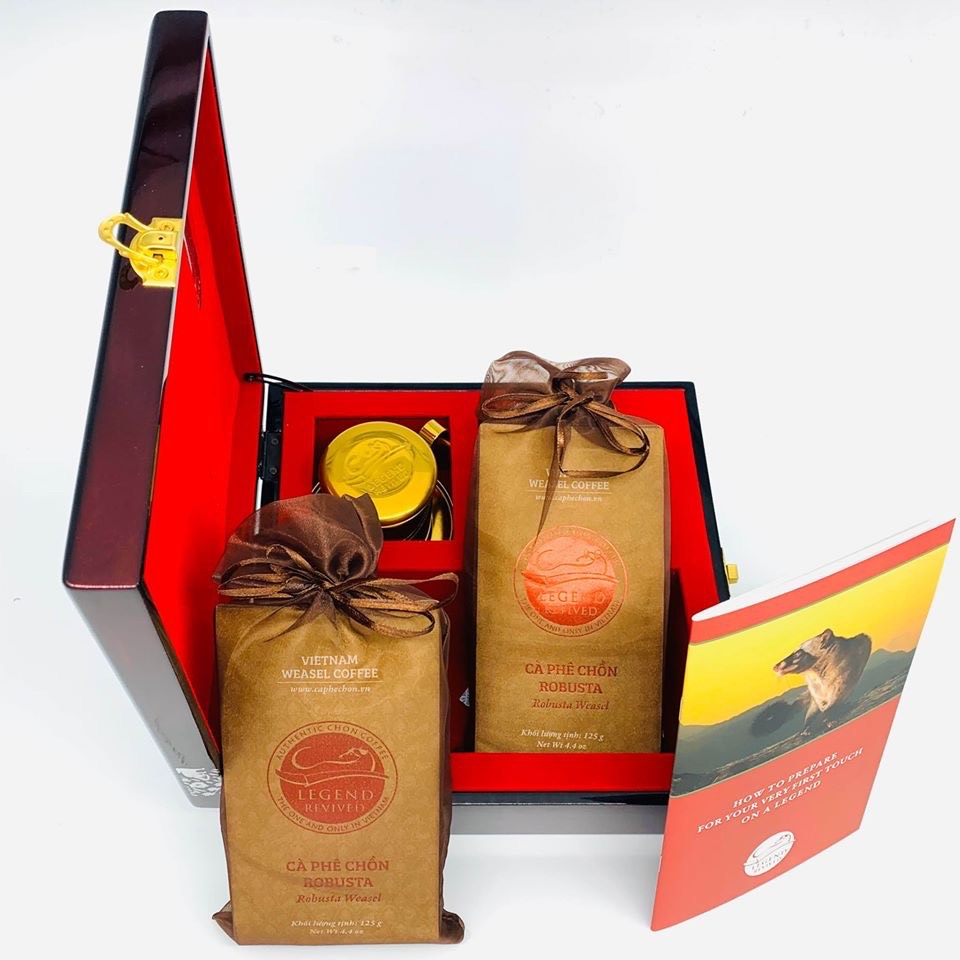 Cà phê Chồn Robusta 250 gram