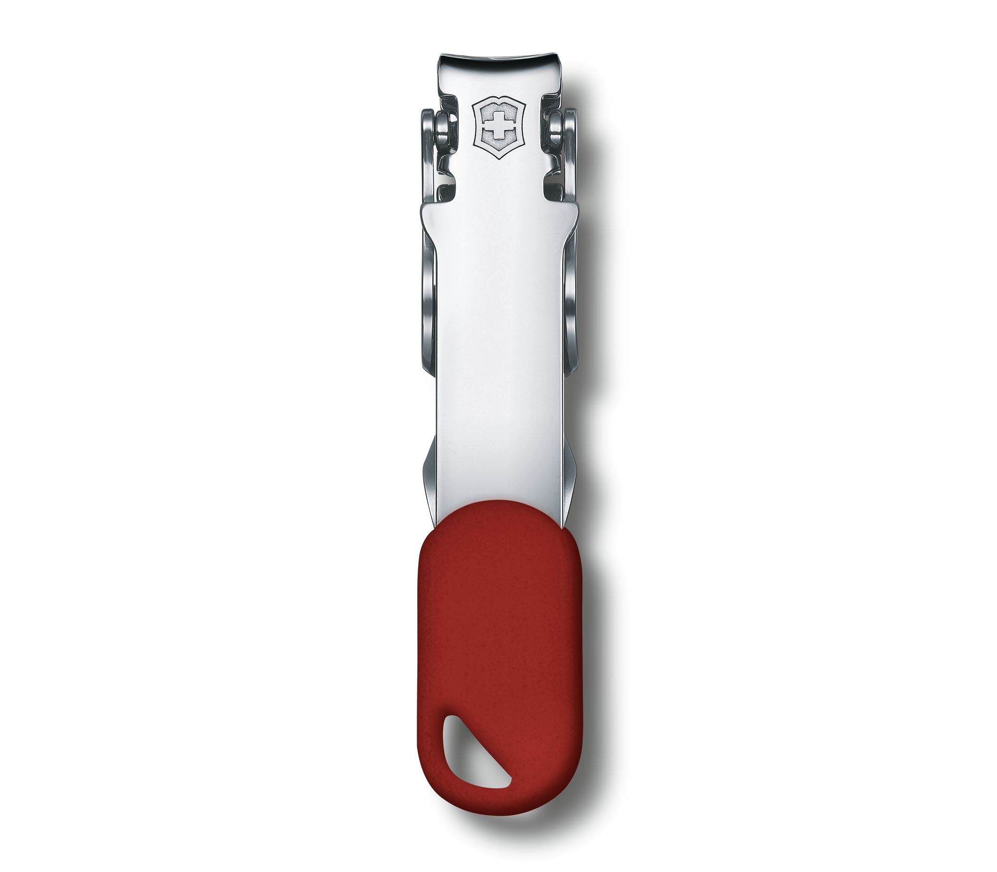 Kềm bấm móng tay Victorinox #8.2050.B1 Thép không gỉ Lỗ nhựa ABS màu đỏ nổi bật