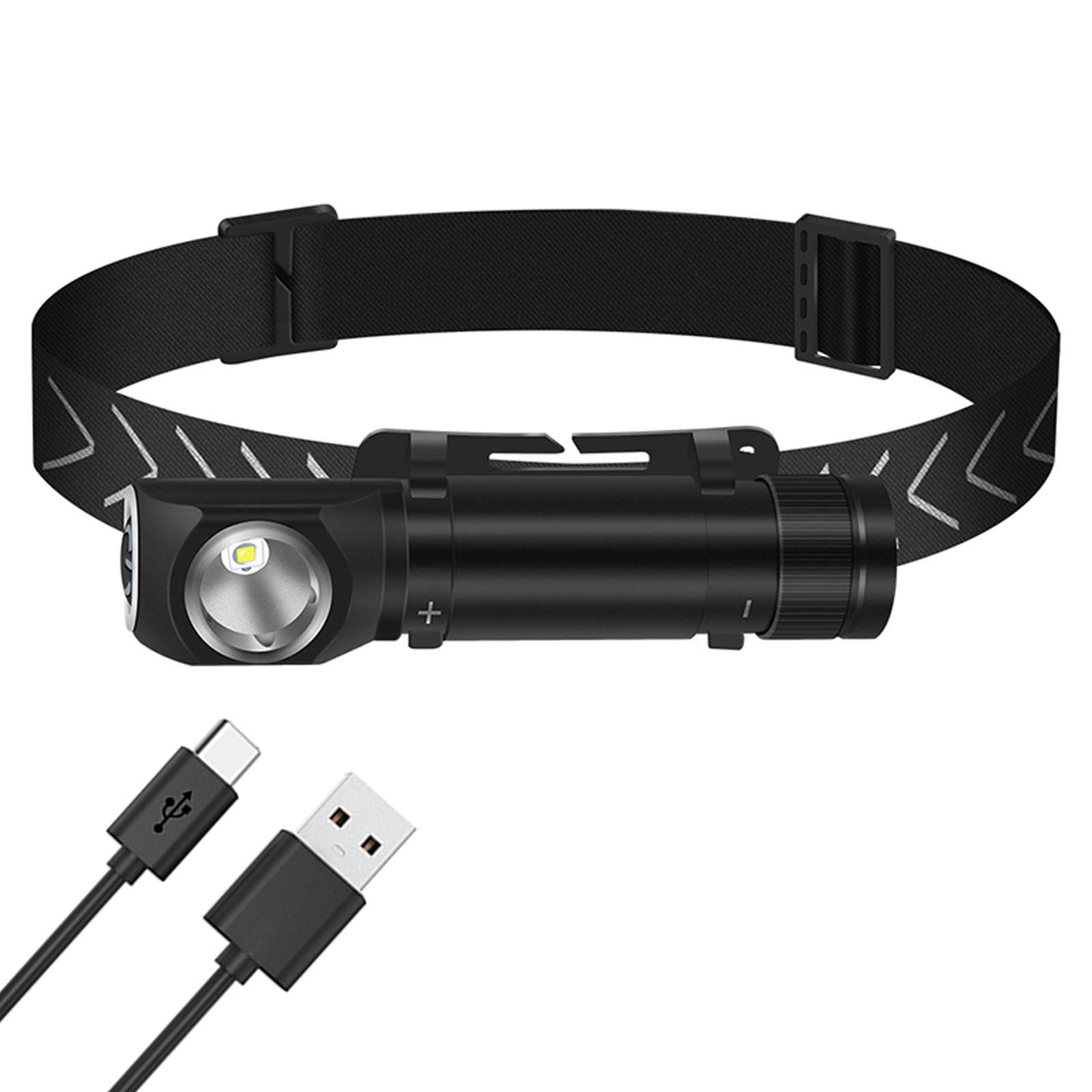 Hiking Camping Lamp Head Wear Lamp Flashlight for Camp Hunting Cycling