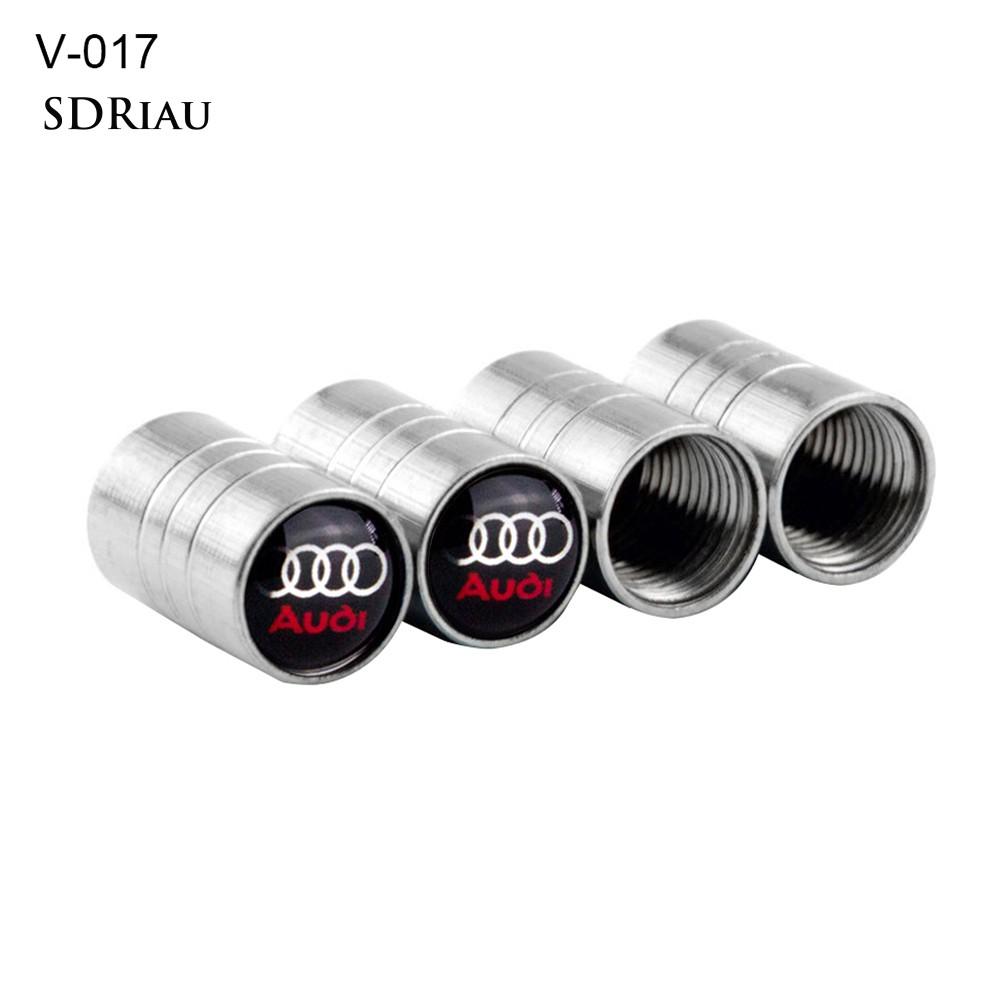 4 nắp Van khí bằng đồng cho lốp xe hơi Volkswagen VW BMW Benz