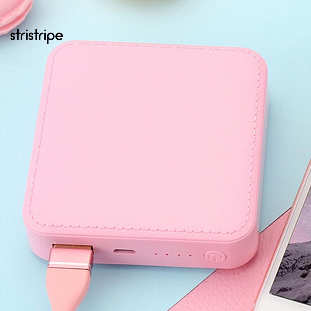 Pin sạc dự phòng bọc da 20000mAh mini dễ thương