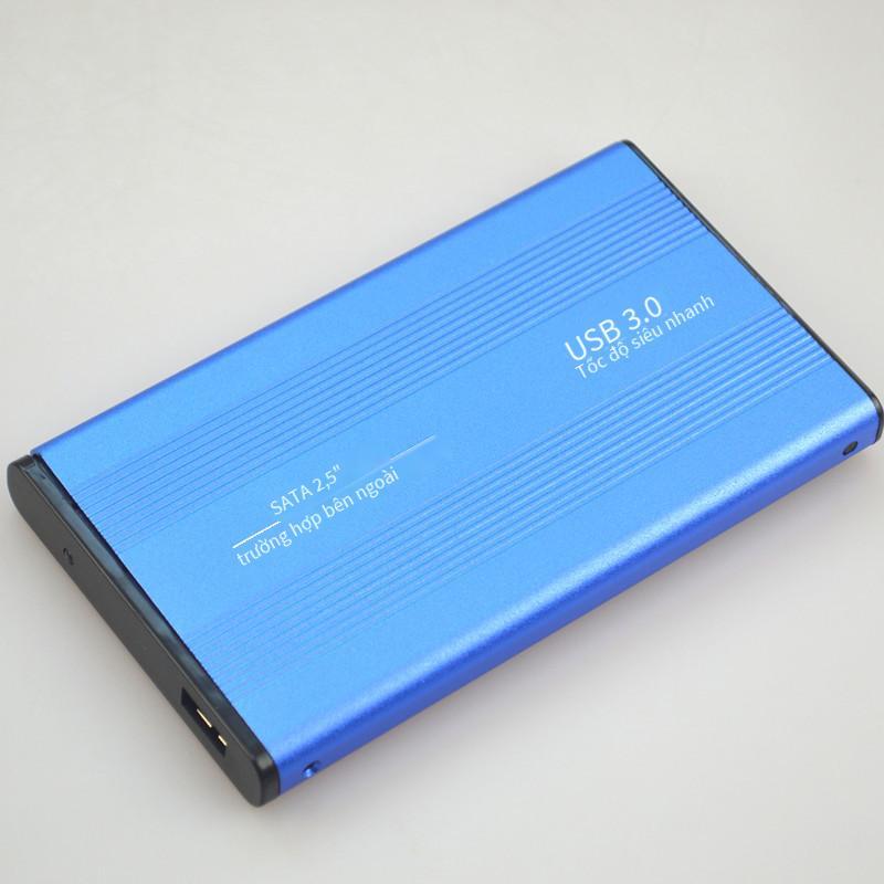 Giá thấp nhất hộp cứng di động hộp đĩa cứng usb3.0 2.5 inch SSD máy tính xách tay sata cổng nối tiếp kim loại hộp hợp kim nhôm