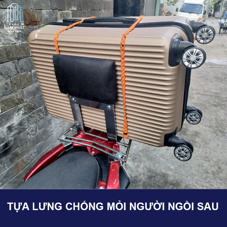 Gối dựa lưng cho phụ kiện baga phượt Nam Phát