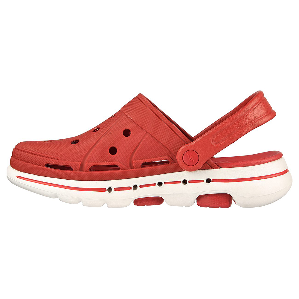 Skechers Nam Dép Bít Mũi Foamies Gowalk 5 - 243032-RED