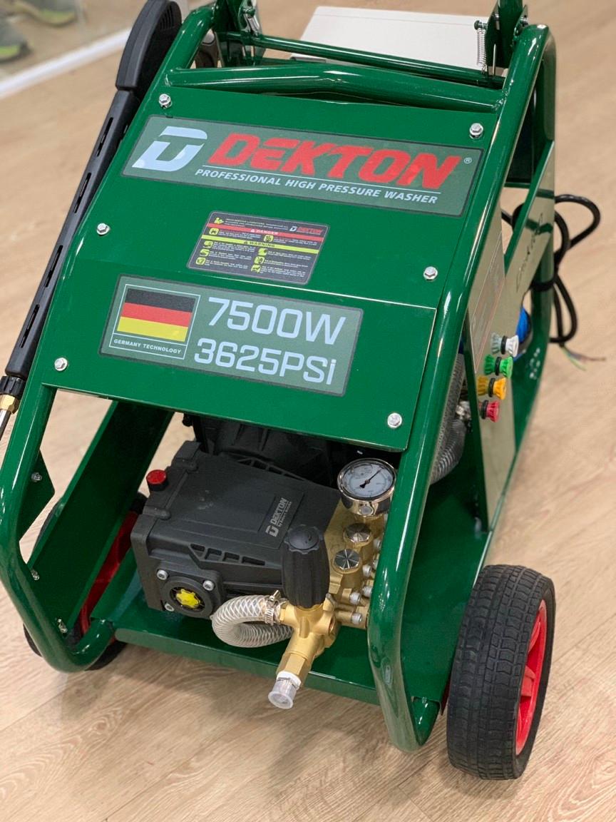MÁY RỬA XE CÔNG NGHIỆP 3 PHA/3625PSi/16L/P DEKTON DK-HPW7500 - HÀNG CHÍNH HÃNG