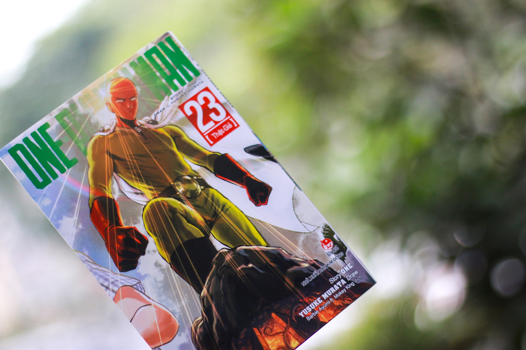 One Punch Man 23 - Kèm Bookmark pvc Saitama