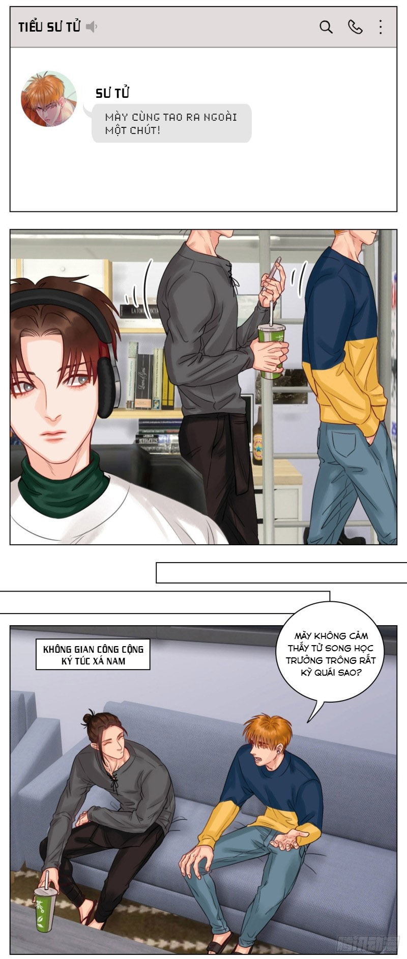 ký túc xá nam phòng 303 chapter 36 11