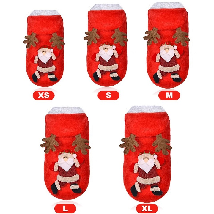 ÁO GIÁNG SINH HÌNH ÔNG GIÀ NOEL CHO CHÓ MÈO SIÊU NGỘ NGHĨNH – XUDAPET – OG1