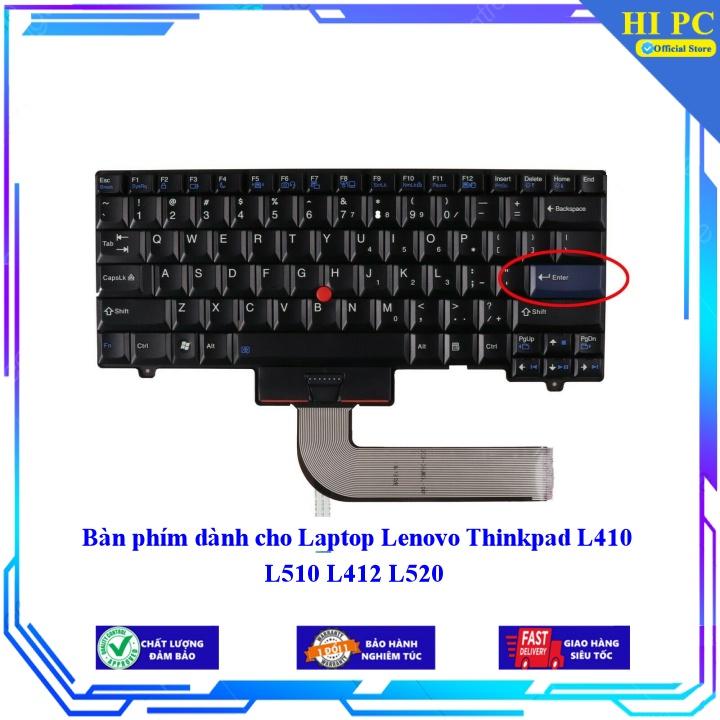 Bàn phím dành cho Laptop Lenovo Thinkpad L410 L510 L412 L520 - Phím Zin - Hàng Nhập Khẩu