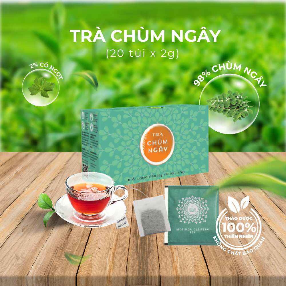 Trà Thảo Mộc Chùm Ngây Túi Lọc SunBeleaf - TP043