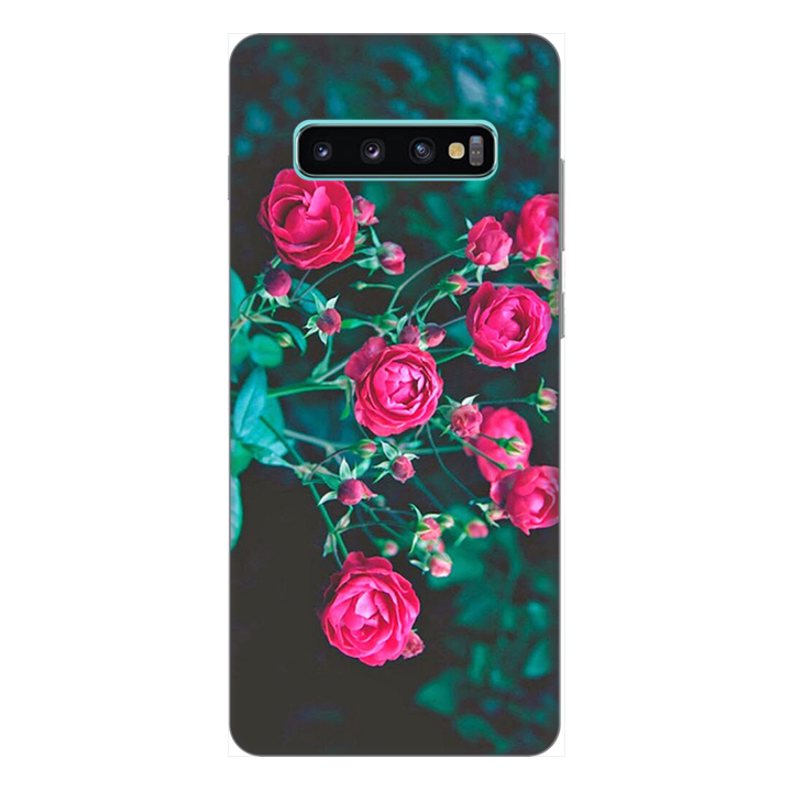 Ốp lưng điện thoại Samsung S10 Plus hình Hoa Hồng Đỏ