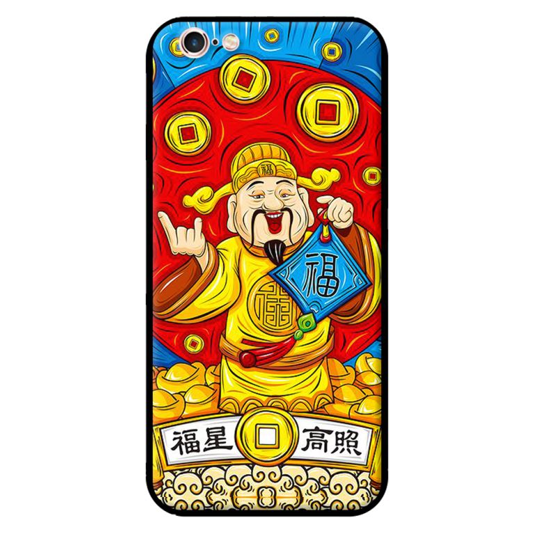 Ốp lưng in cho Iphone 6 Plus/6s Plus Mẫu Tết 2020 - Hàng chính hãng