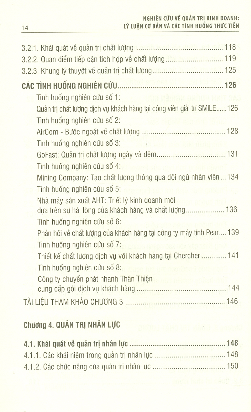 Nghiên Cứu Về Quản Trị Kinh Doanh - Lý Luận Cơ Bản Và Các Tình Huống Thực Tiễn (Sách chuyên khảo)