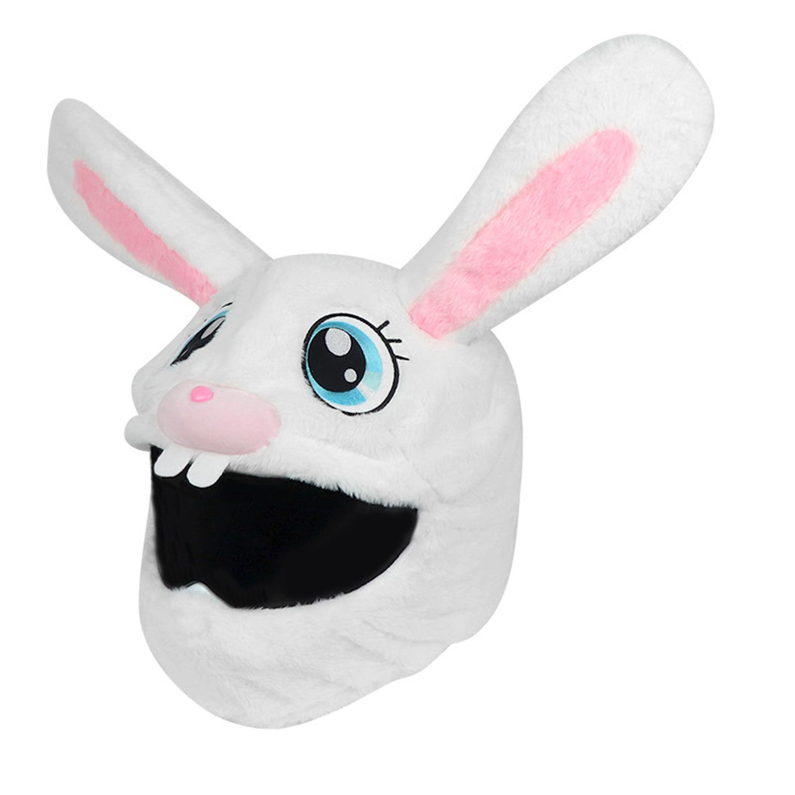 Cover Sleeve for Full Face Helmets Motorbike Plush Funny  Cover