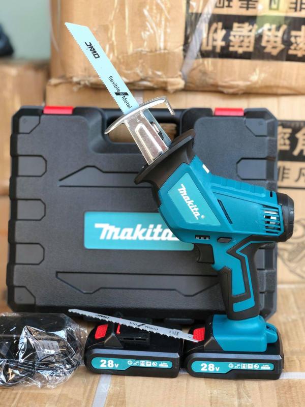 Máy cưa kiếm dùng pin Makita, 100% Dây Đồng, Tặng 4 Lưỡi Cưa ...