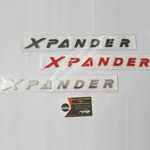 Chữ Nổi Xpander Gắn Nắp Caplo Trang Trí Cho Xế Yêu