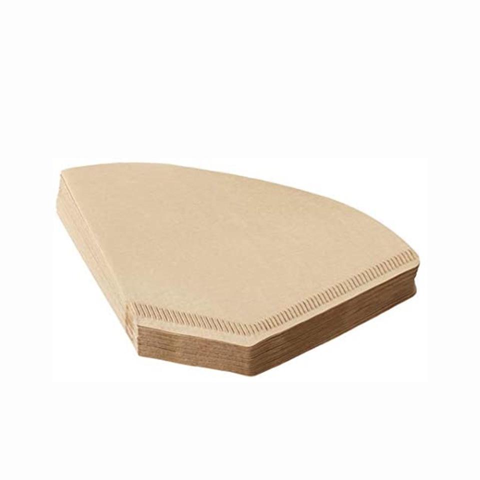 Giấy lọc cà phê nón cụt nâu Size 101 và 102 | Gói 100 tờ, không tẩy trắng