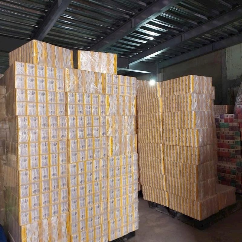 [Combo 2 bịch] Giấy ăn Vietnam Airlines cao cấp 3 lớp hàng xuất siêu thị Media Mart, Giấy rút lụa Media Mart siêu dai 300 tờ 3 lớp