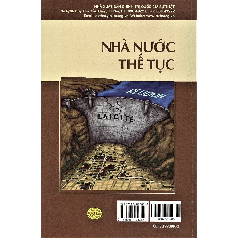 NHÀ NƯỚC THẾ TỤC – Đỗ Quang Hưng - Nxb Chính trị Quốc gia Sự thật – bìa mềm